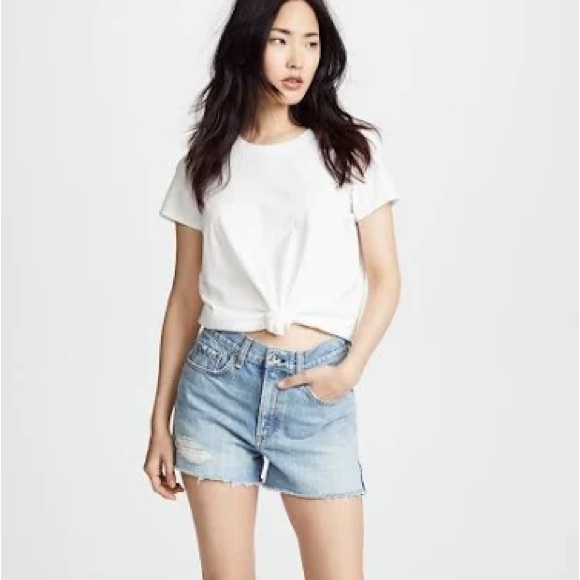 Madewell Tops - 🪻 Madewell Knot Front Tee